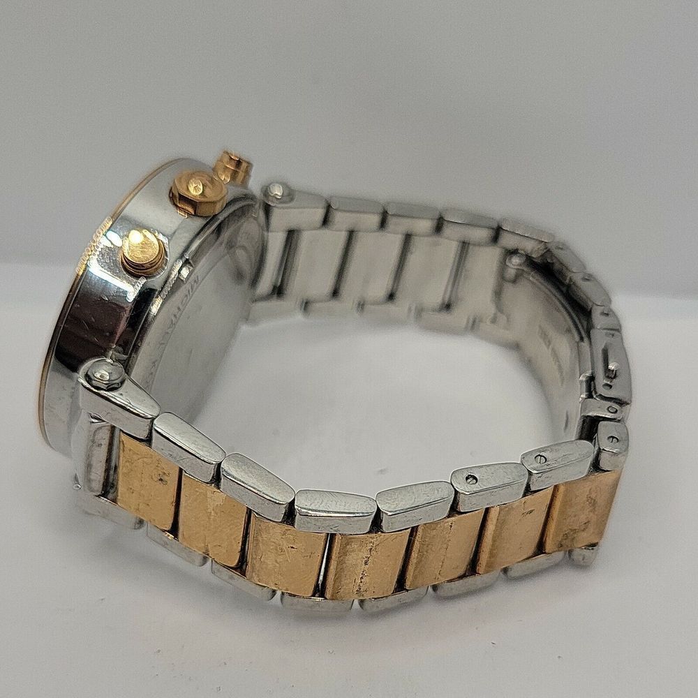 Michael Kors Parker MK6108 Women's StainlessSteel Analog Dial Quartz Watch AM431 - Picture 9 of 11